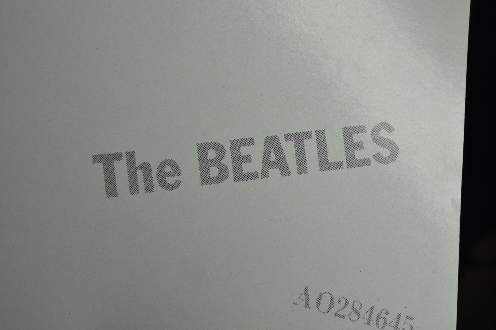 Vintage Beatles White Album Insert Cover Art 6" Art Print 45 Record Paper ONLY
