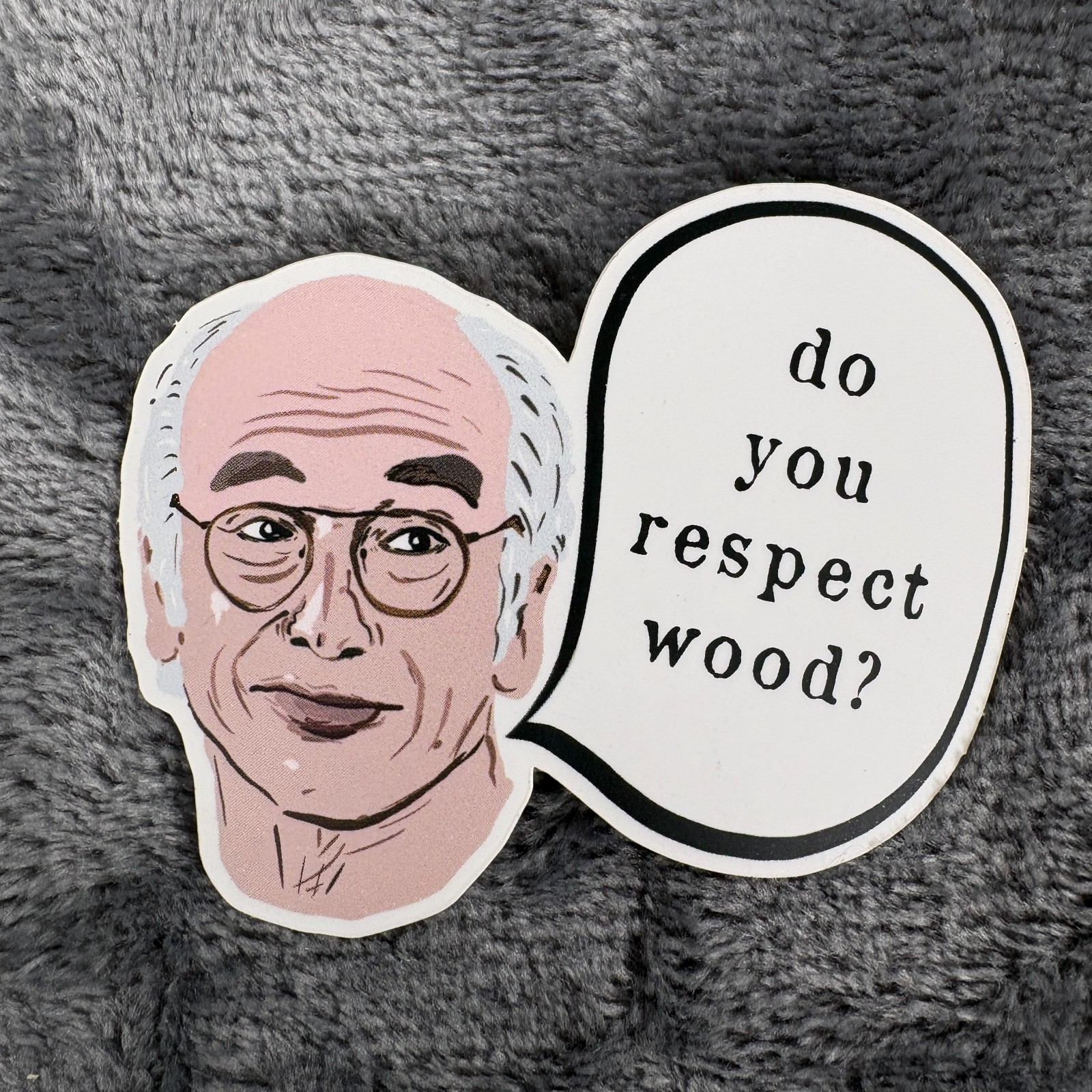Curb Your Enthusiasm Stickers Larry David Leon Susie HBO TV Comedy Decals Set