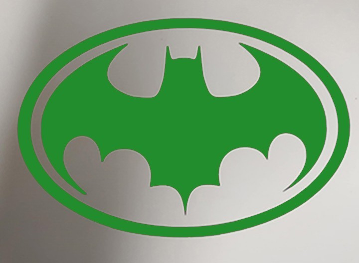 Batman 5 inch vinyl car window laptop sticker