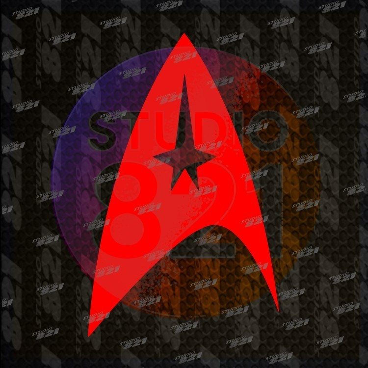 Star Trek trekkie logo emblem V1 vinyl transfer decal sticker die-cut scifi