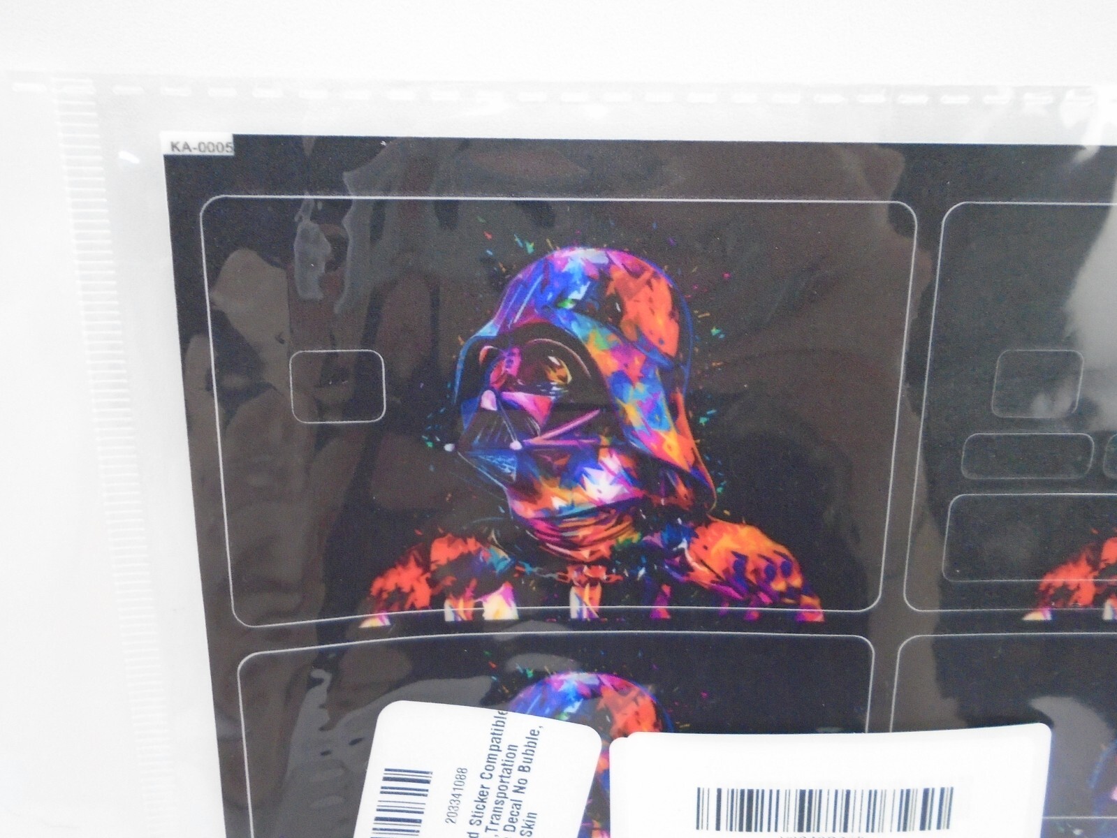 Darth Vader Star Wars Jedi Debit / Credit Card Skin Sticker Decal Disney Lucas