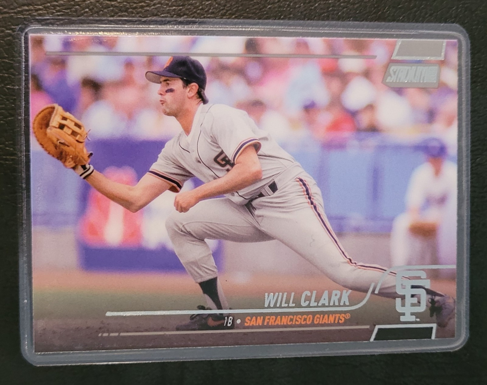 Will Clark Baseball Card HOF Fridge/Locker/Cabinet Laminated Magnet Giants