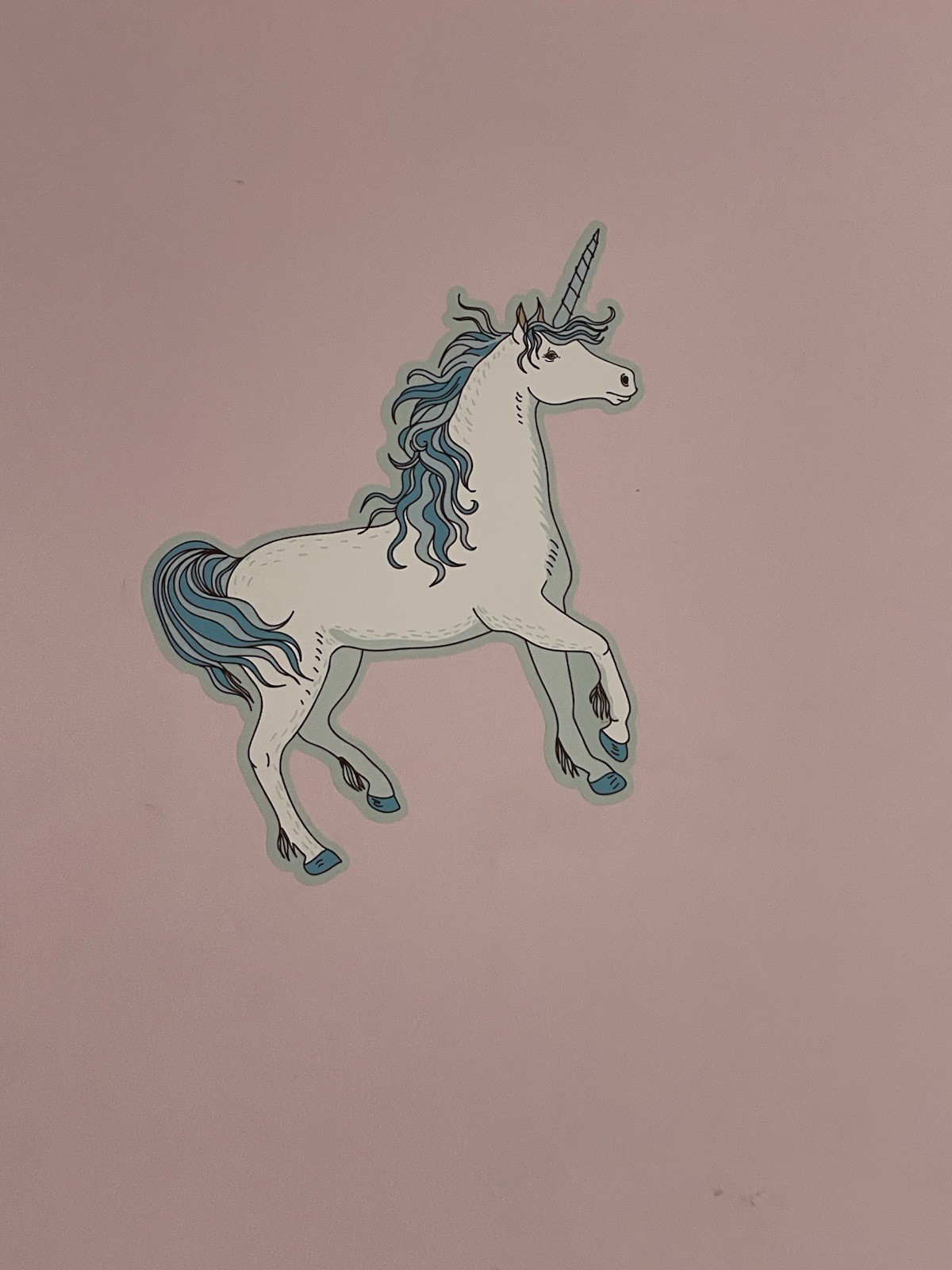 Fathead Unicorn Removable Adhesive Decal Set (3 Decals)