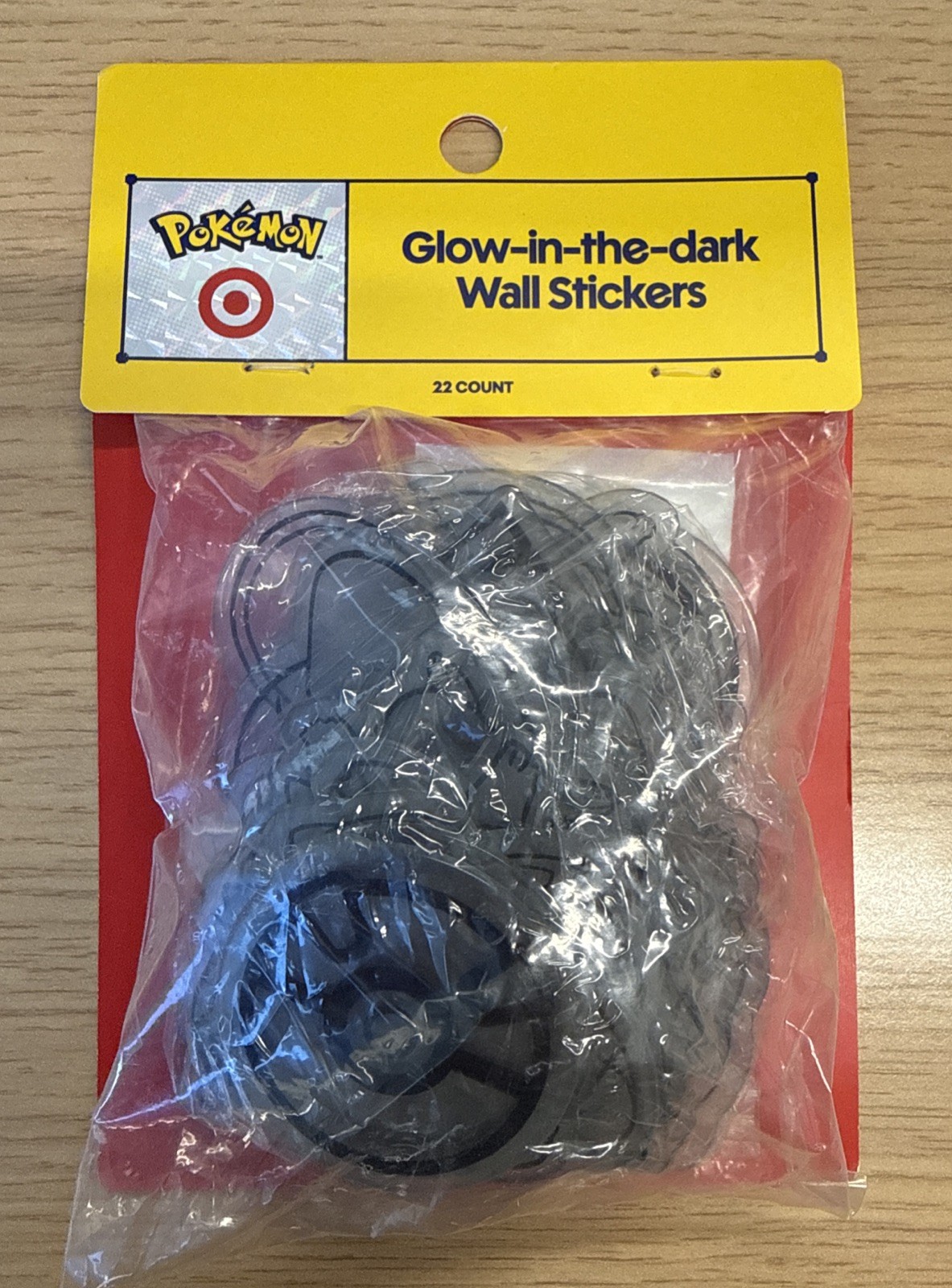 🚀 Pokemon x Target Glow-In-The-Dark 21 Wall Stickers || New & In HAND
