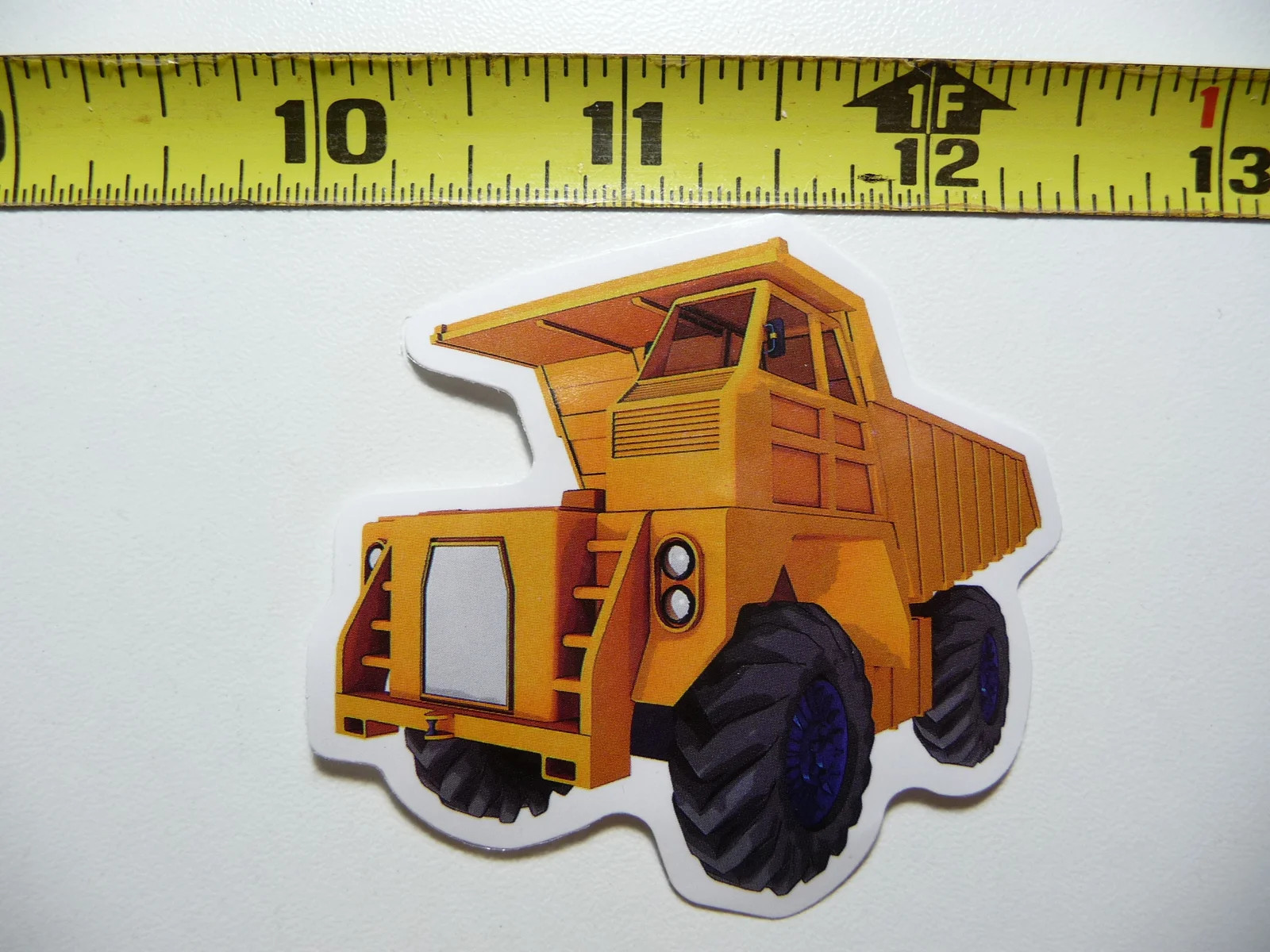 MINING DUMP TRUCK SMALL STICKER DECAL CONSTRUCTION DEVELOPMENT MACHINERY DRIVER