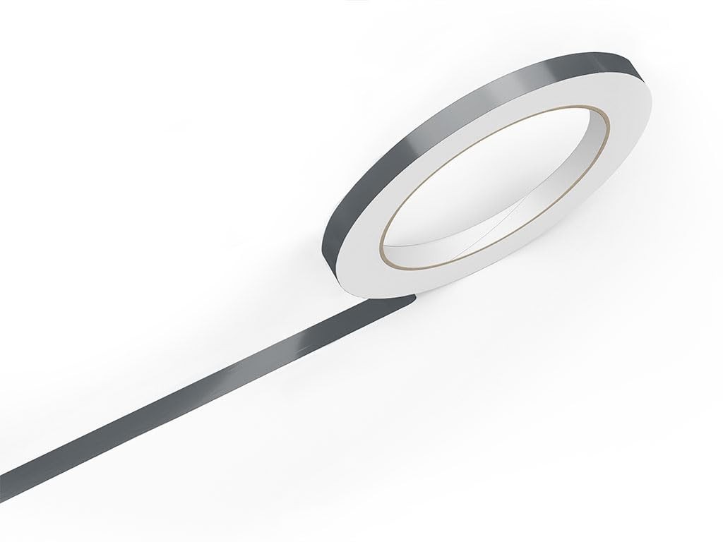 50 Nimbus Gray Gloss Vinyl Pinstriping Tape – 1/2in x 150ft Roll