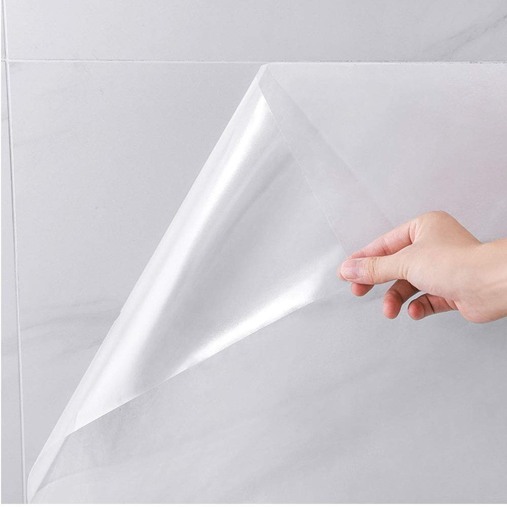 4Pcs Clear Oil Proof Wall Stickers Wallpaper Kitchen Backsplash Wall Protecto…