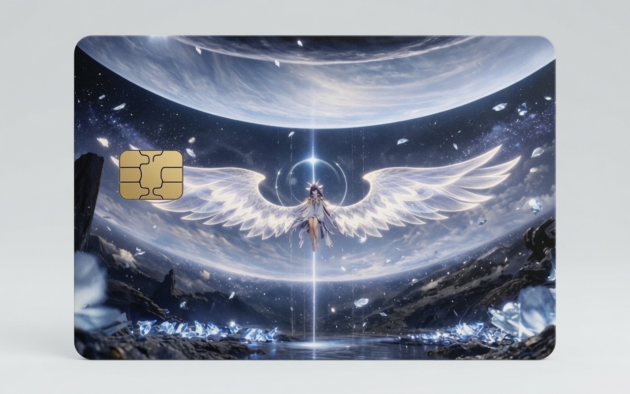 Genshin Impact Columbina Debit Card Credit Card Skin Vinyl Sticker