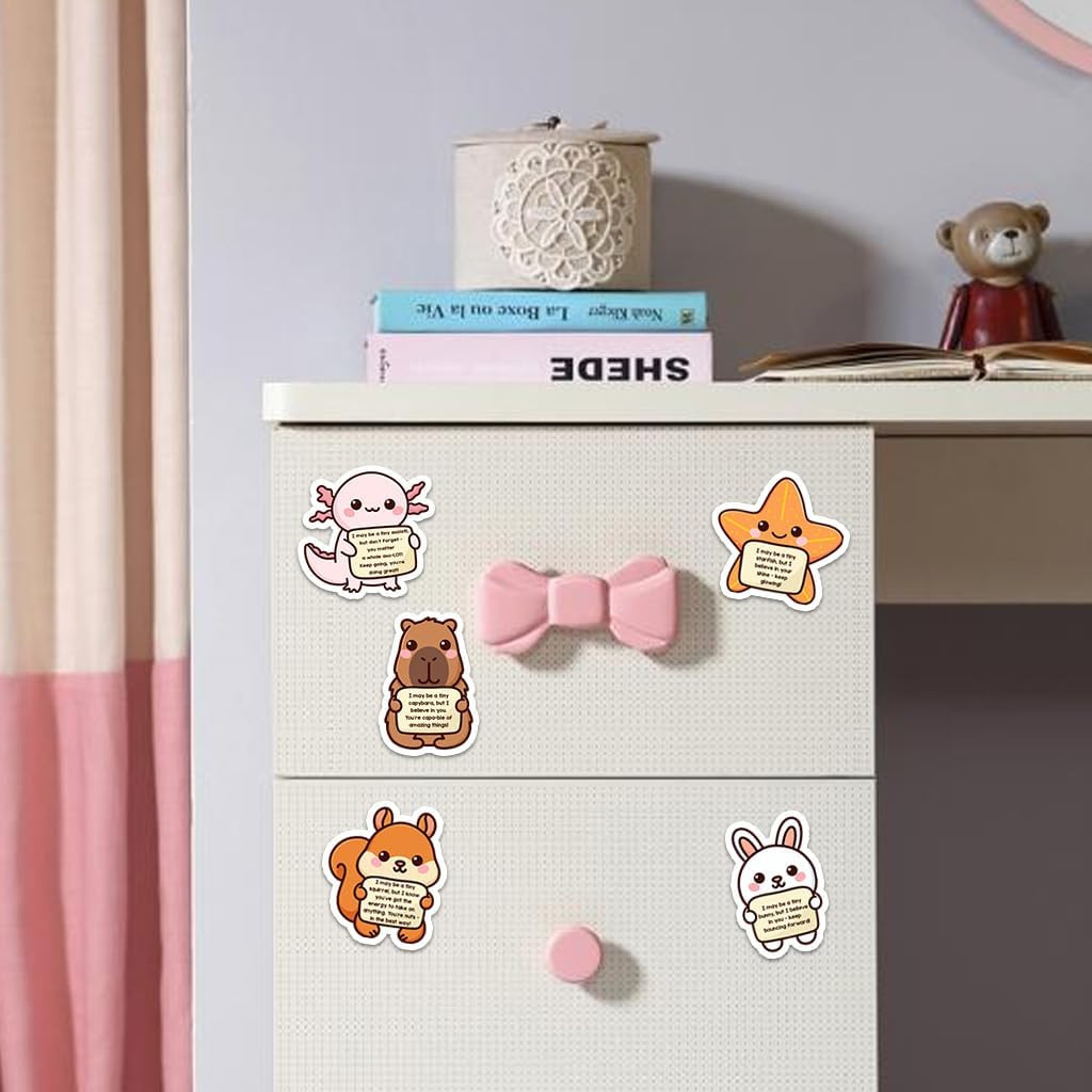 50PCS Emotional Support Animal Stickers by – Affirmation Sticker Pack for Adults