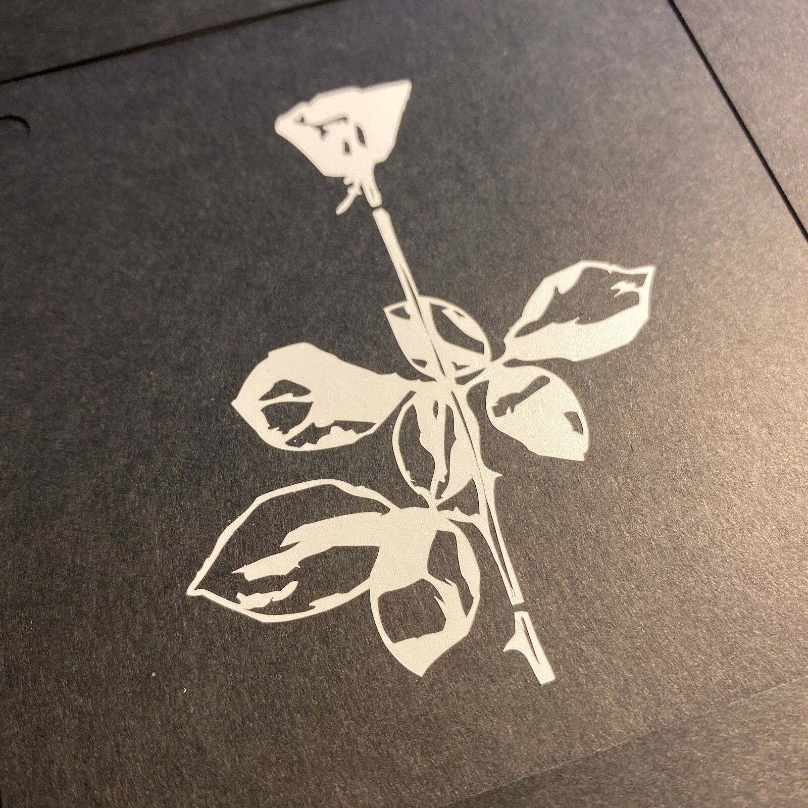 Vinyl Sticker – Depeche Mode Violator Rose Logo