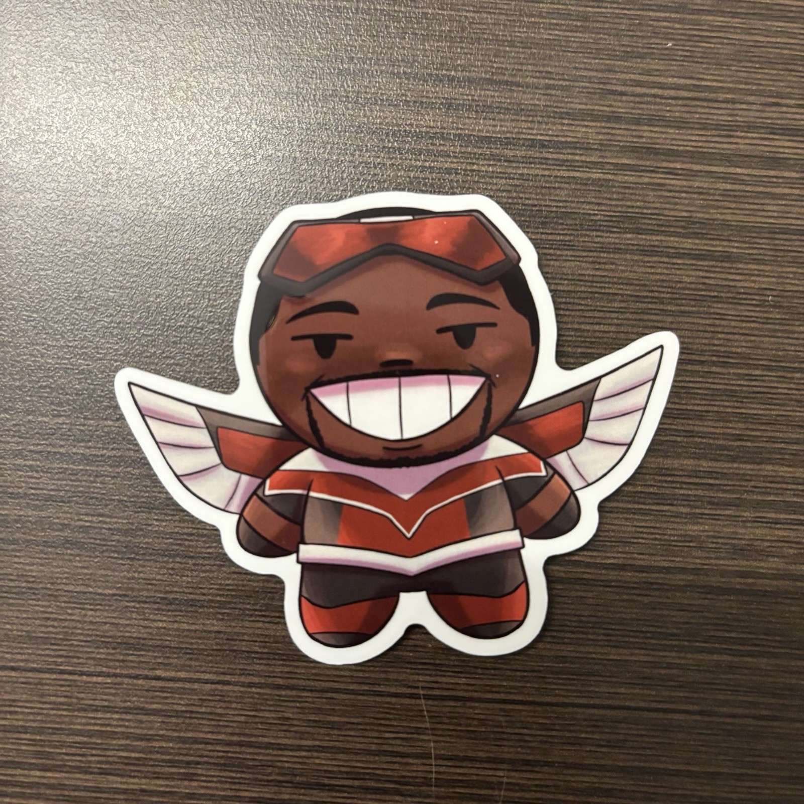 Marvel Avengers Stickers Set of 8 Iron Man Captain America Civil War Cute