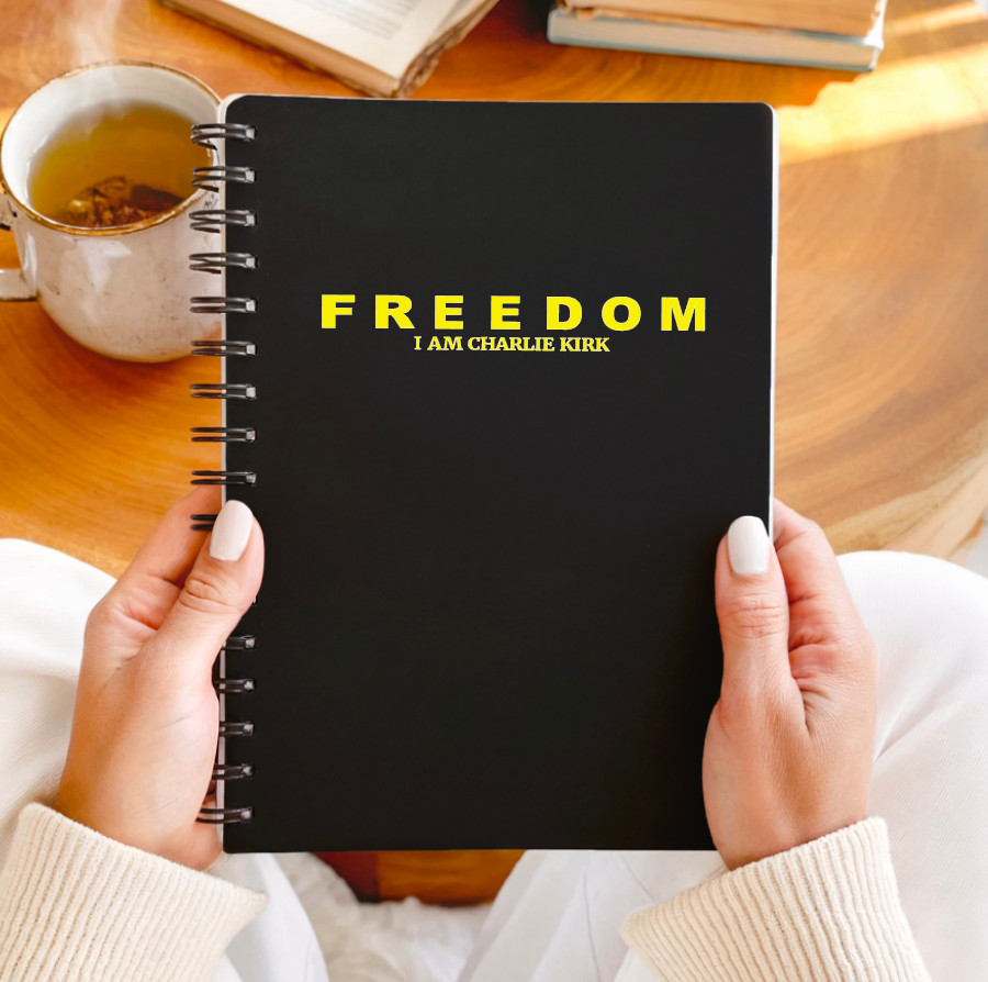 Charlie Kirk Freedom Decal Sticker Vinyl Tumbler Laptop Console Car Patriotic