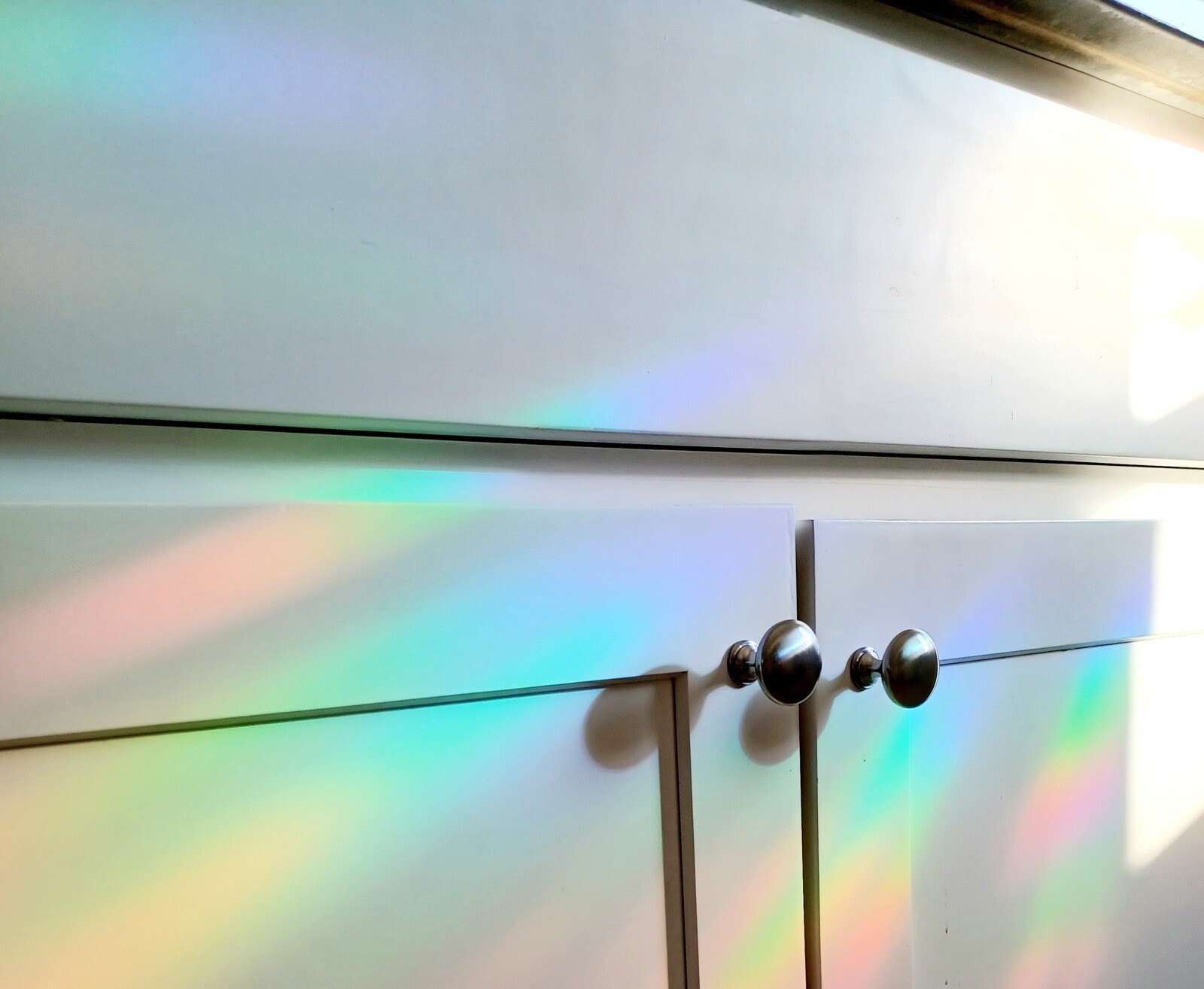 Floral Window Cling Suncatcher Decal Rainbow Maker Prism