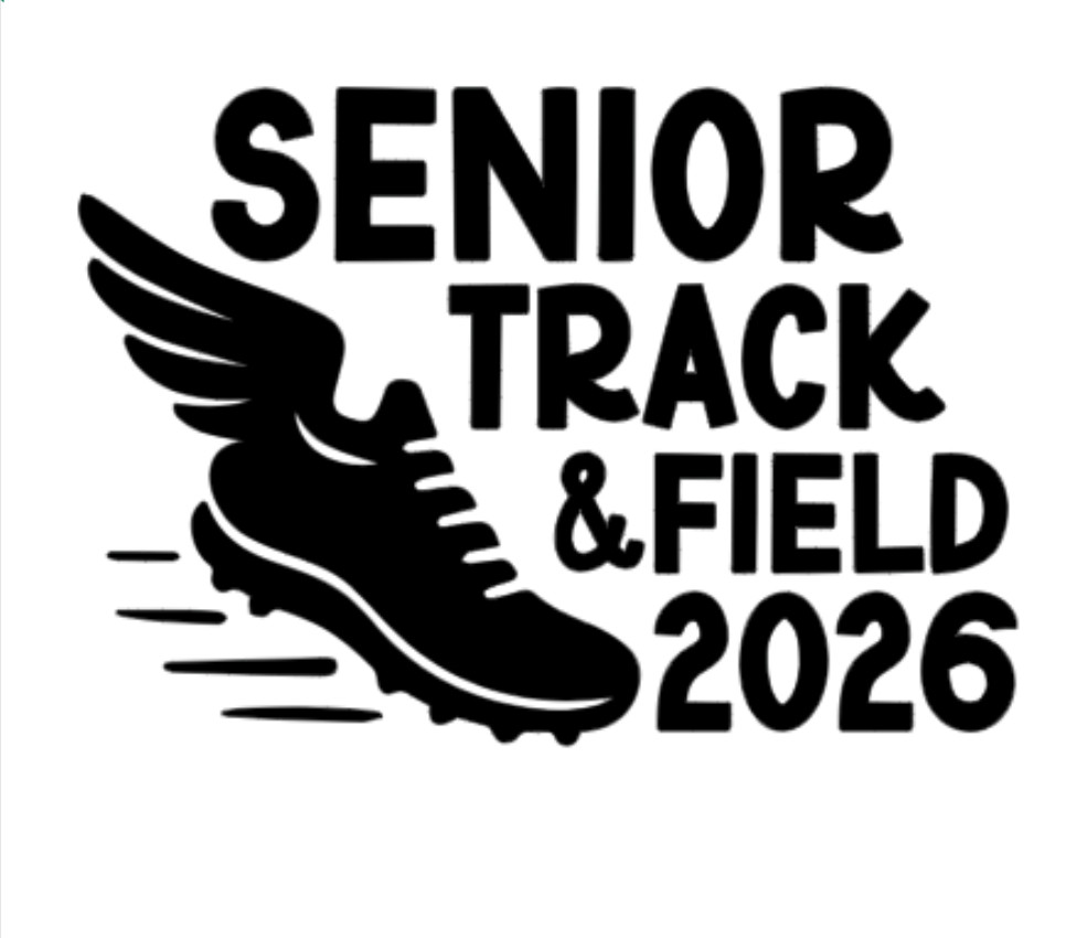 2026 Senior Sports Themed Heat Transfer Vinyl Iron On Image DIY Shirts Fabrics