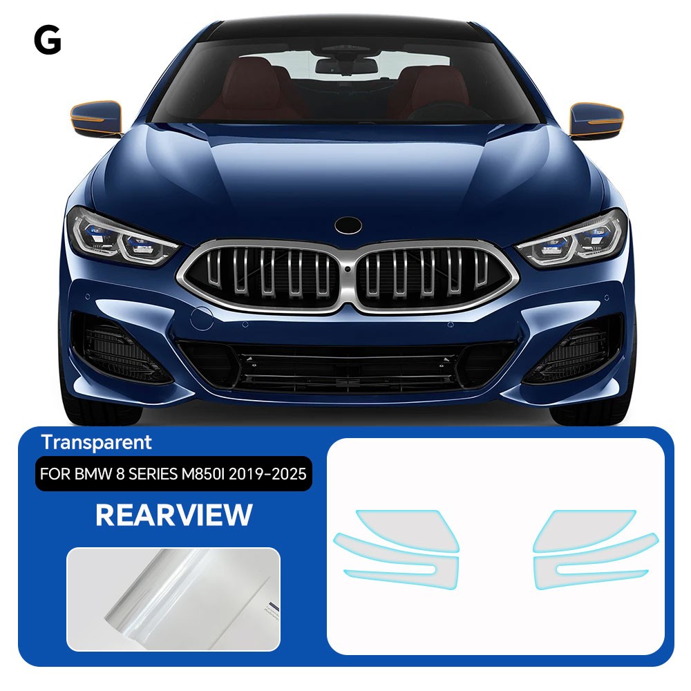 BMW 8 Series M850i 2019-2025 M840i Full Car Kit Precut Paint Protection Film PPF