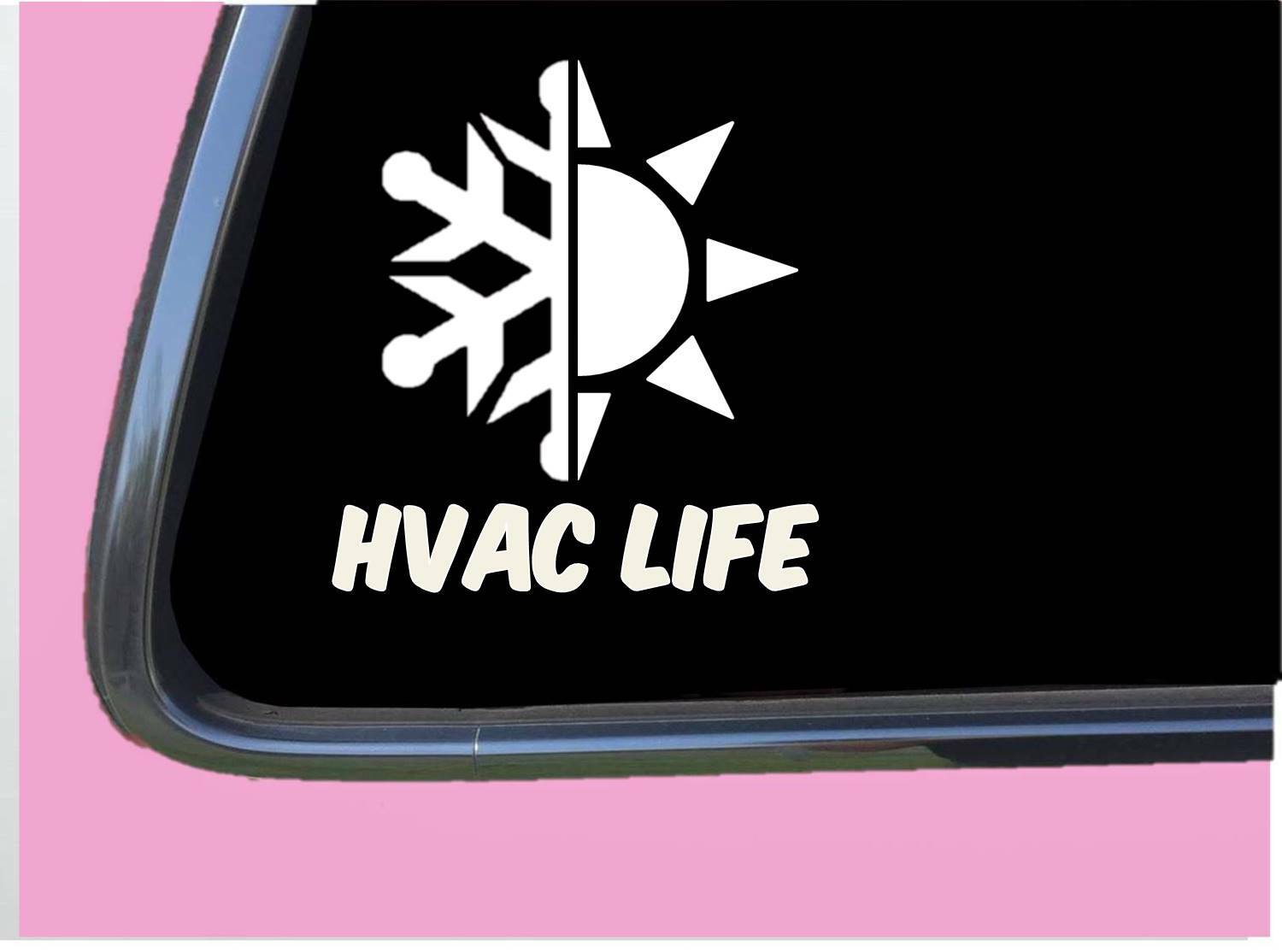 Hvac sticker TP 993 vinyl 6" Decal Sticker tools