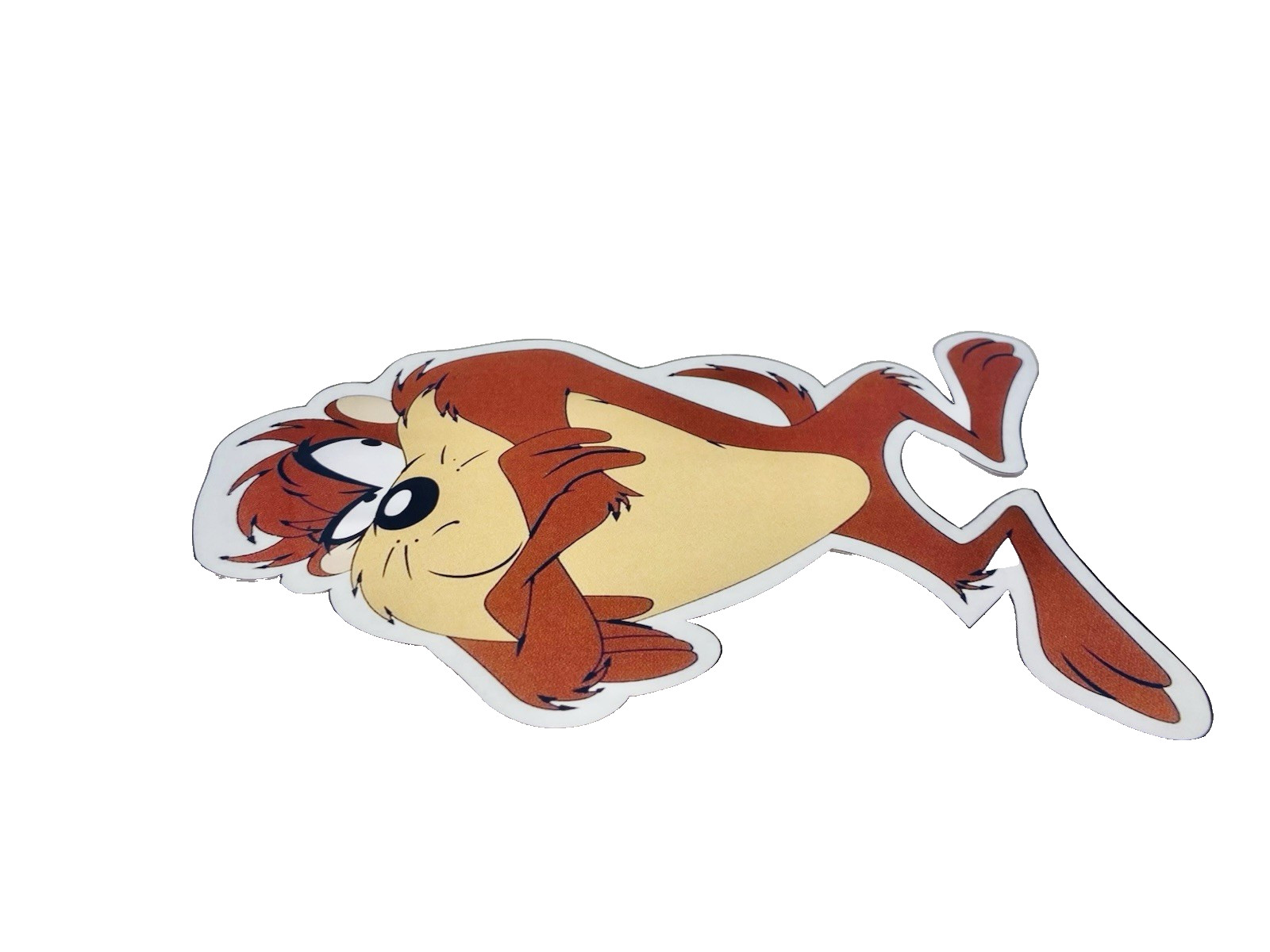 Tasmanian Devil Looney Tunes Inspired Waterproof Car Decal Poster Vinyl Sticker