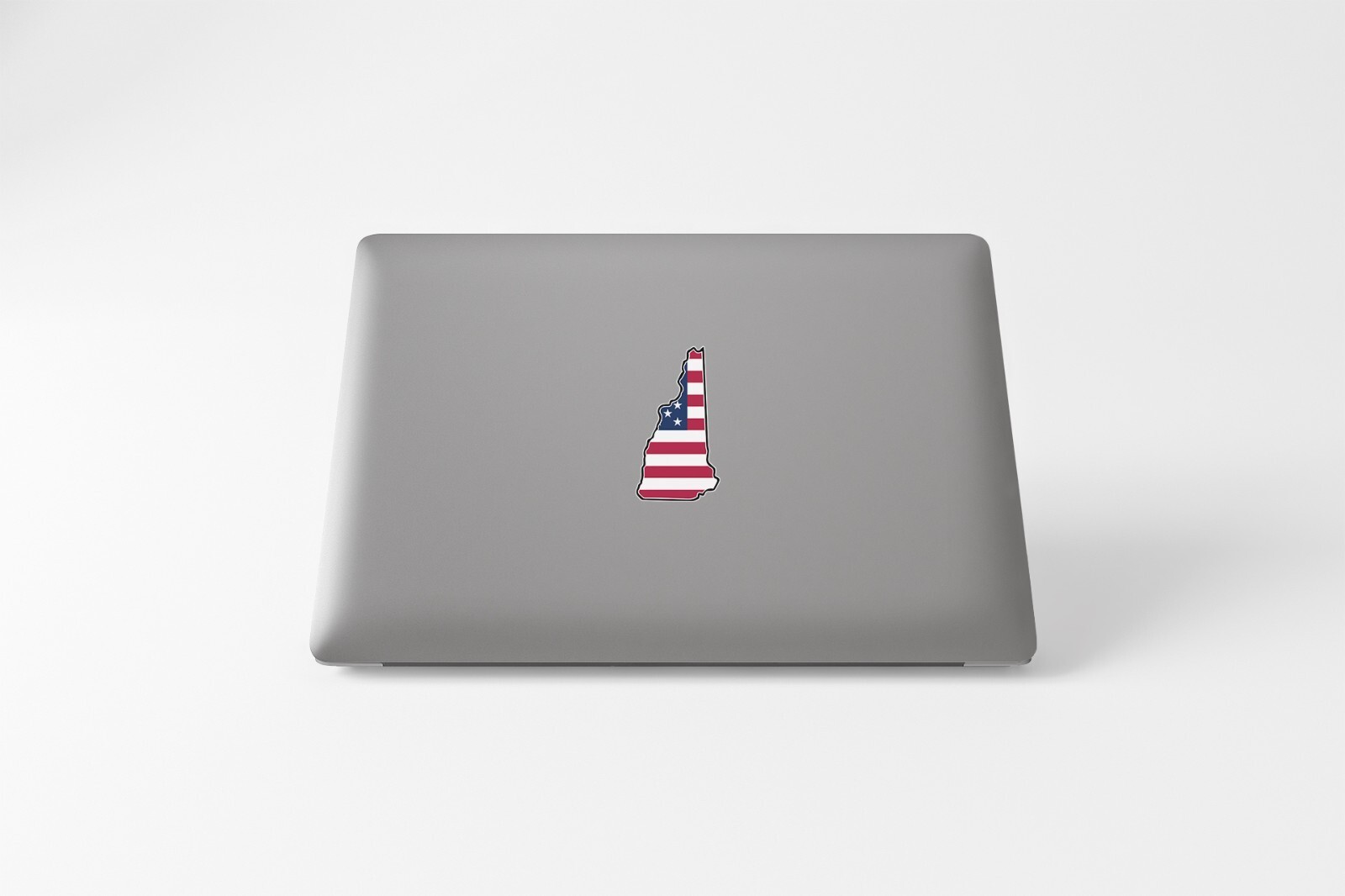 State of New Hampshire Flag Map Sticker Decal USA New Hampshire State