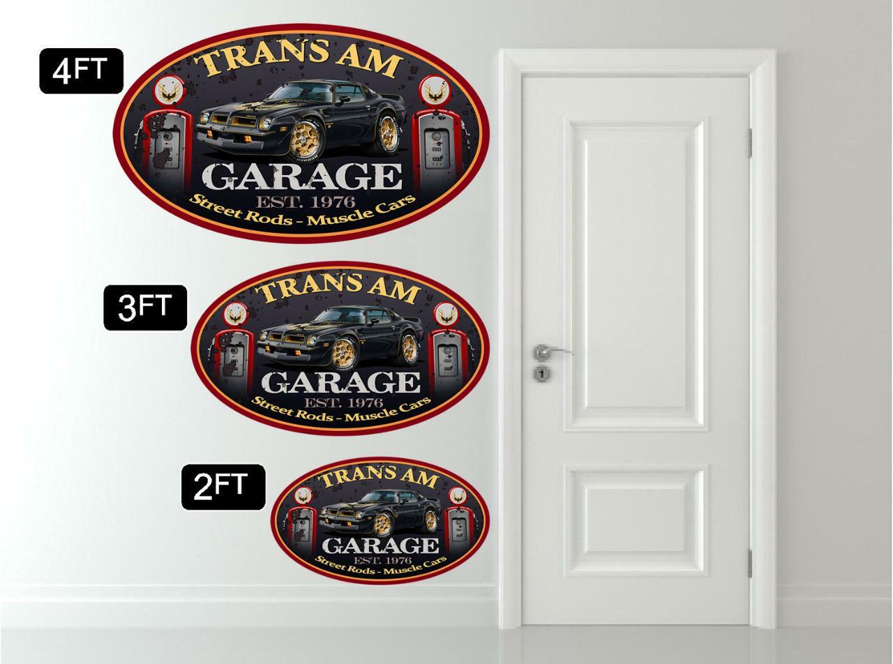 1976 Pontiac Trans Am SE Firebird Classic Garage Sign Wall Art Graphic Sticker