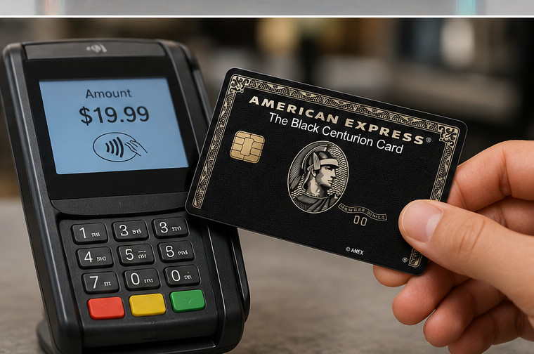 American Express Black Centurion Luxury Card Debit Card Credit Card Skin