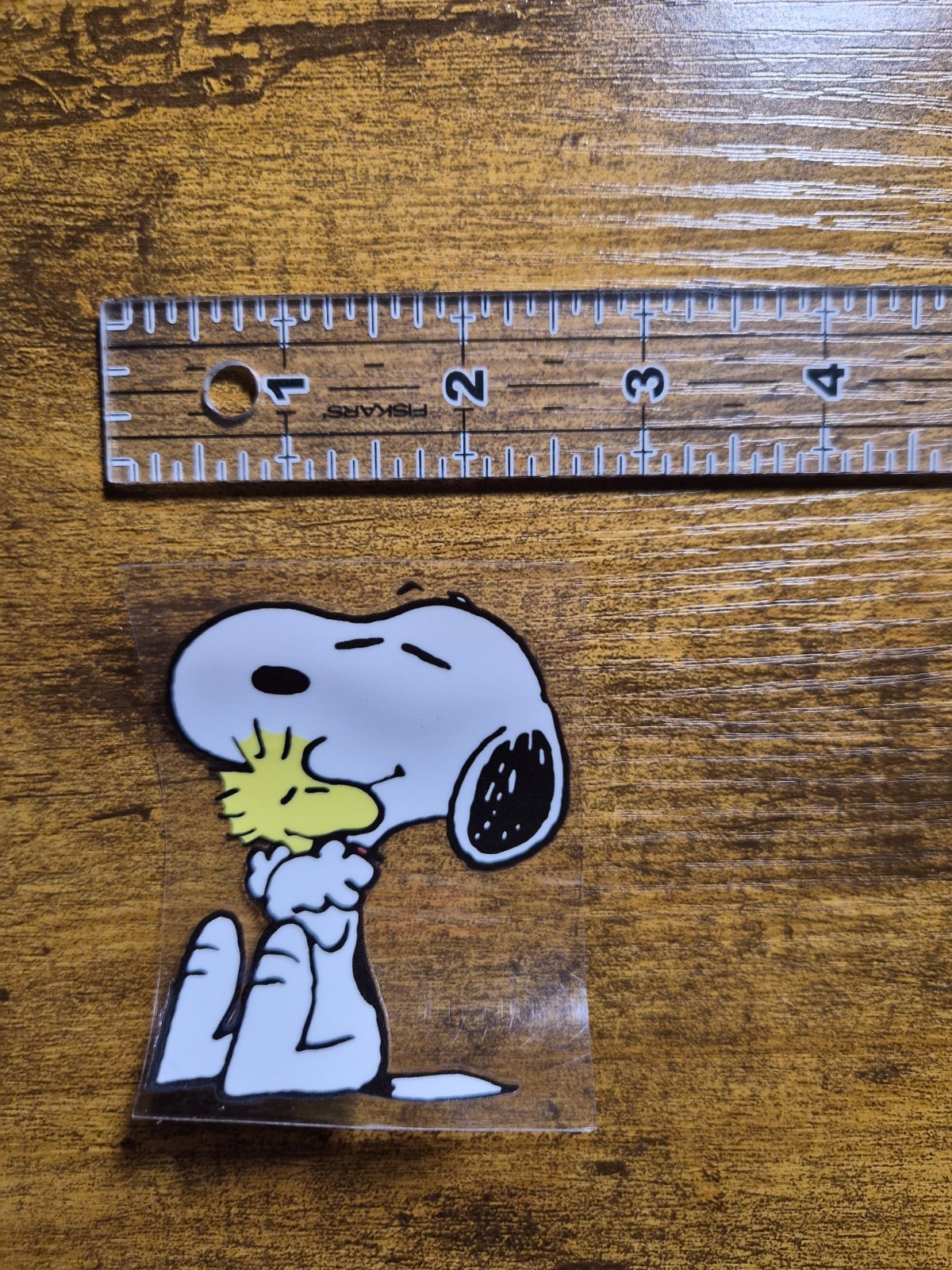 Snoopy And Woodstock Peanuts High Quality UV DTF Raised Decal Sticker NOT VINYL