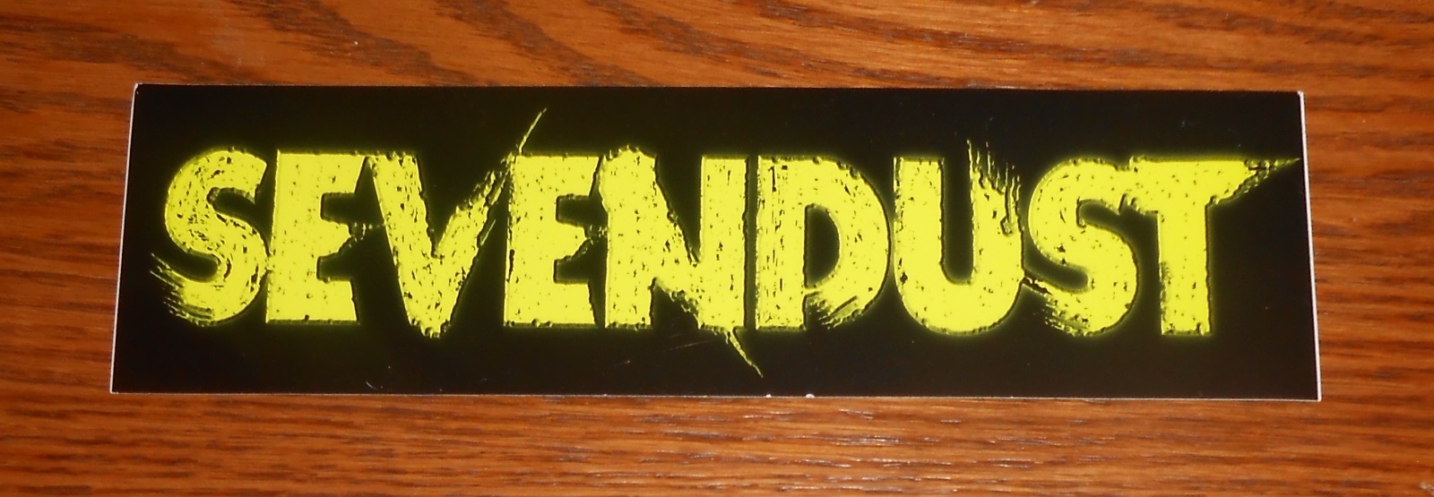 Sevendust Bumper Sticker Decal Promo 7×2