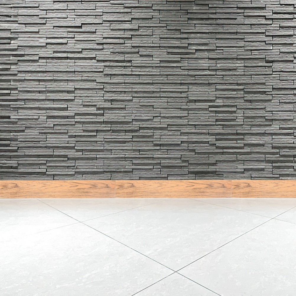 Baseboard Molding Trim Adhesive Strip Pvc Skirting Peel and Stick