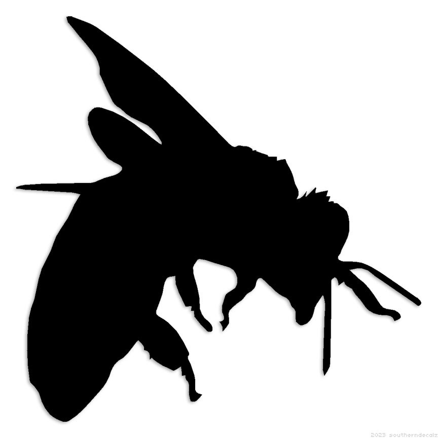 Bee Yellow Jacket Hornet – Decal Sticker – Multiple Colors & Sizes – ebn6775