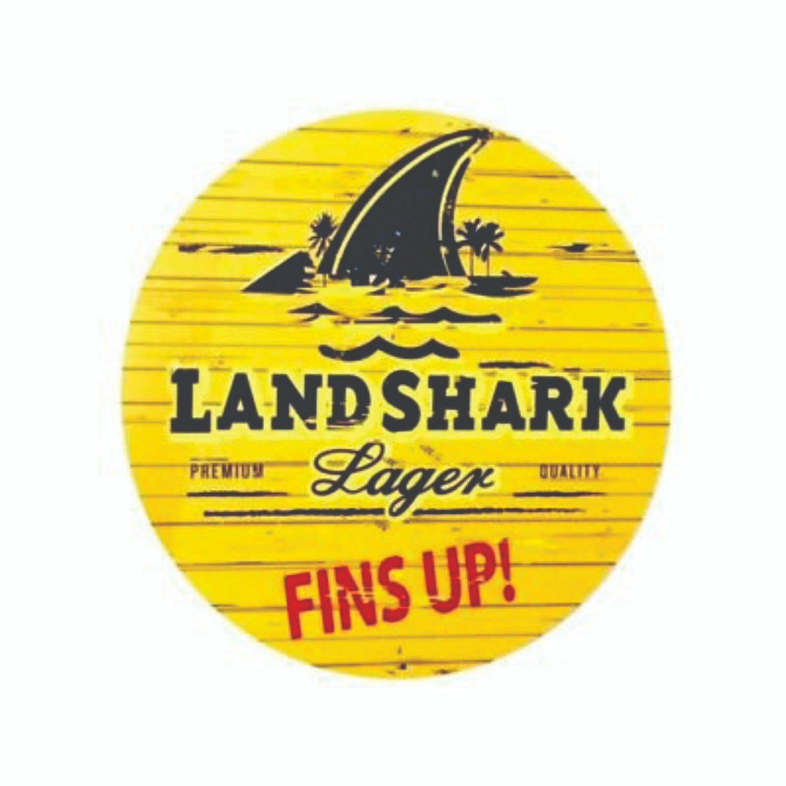 Landshark Beer Decal Bumper Sticker