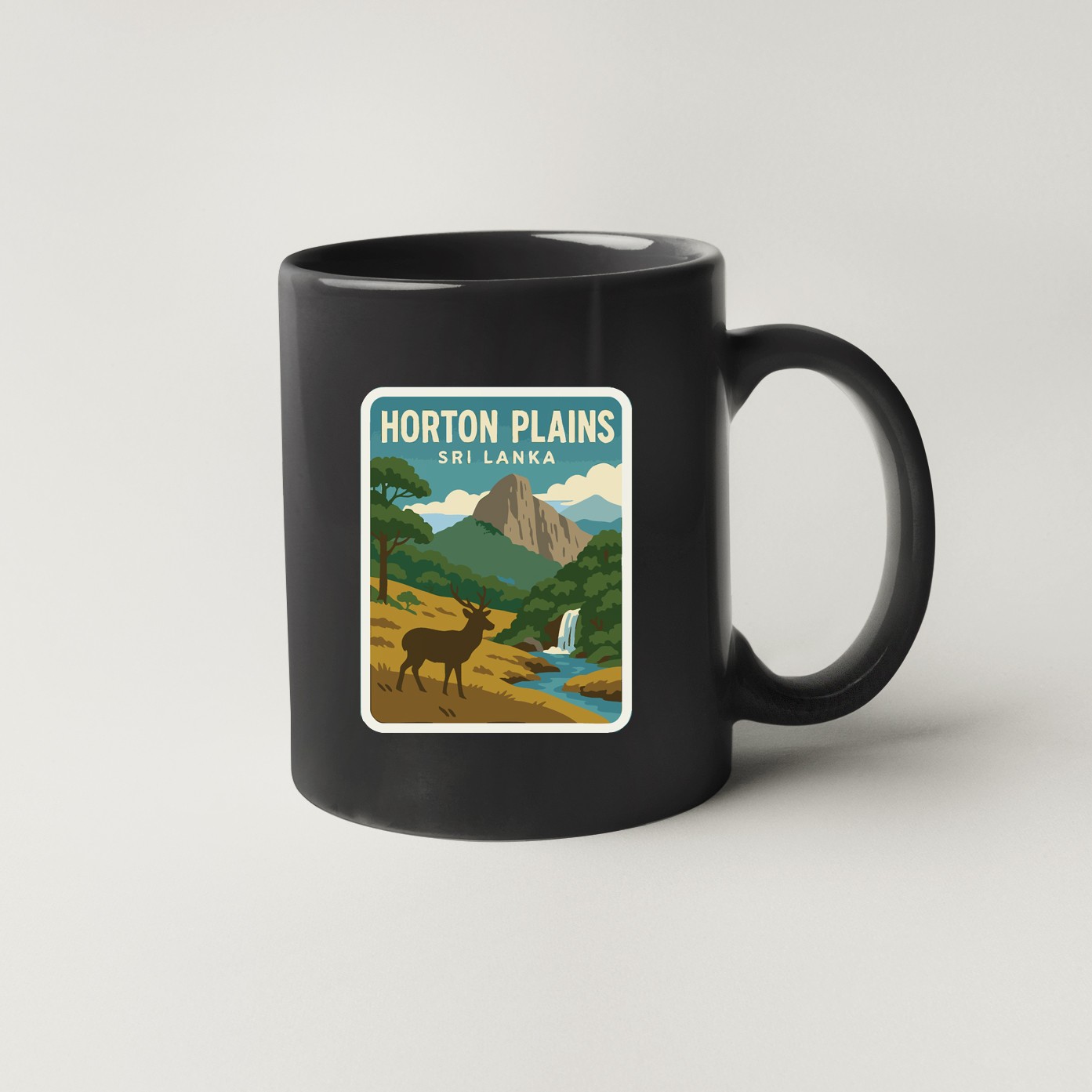 Horton Plains Sri Lanka National Park Sticker Decal Vinyl Die-Cut World