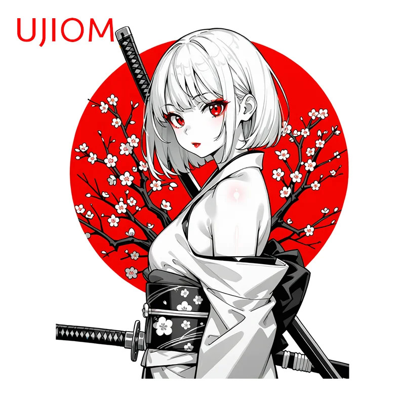 UJIOM Creative Personality Samurai Wall Sticker Exquisite Fashionable Decal