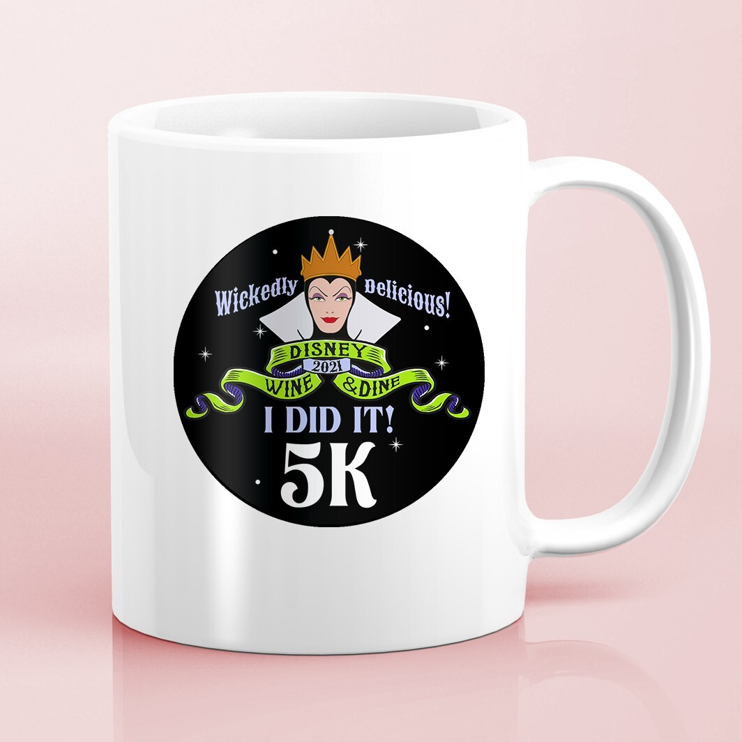 RunDisney Wine & Dine Races 2021 5K 3.1 Miles I DID IT Water Bottle Sticker