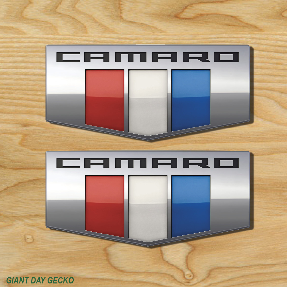 (2) TWO Camaro Sports Car Stickers Auto Decal 1LS, 1LT, 2LT, 3LT, 1SS, 2S NEW