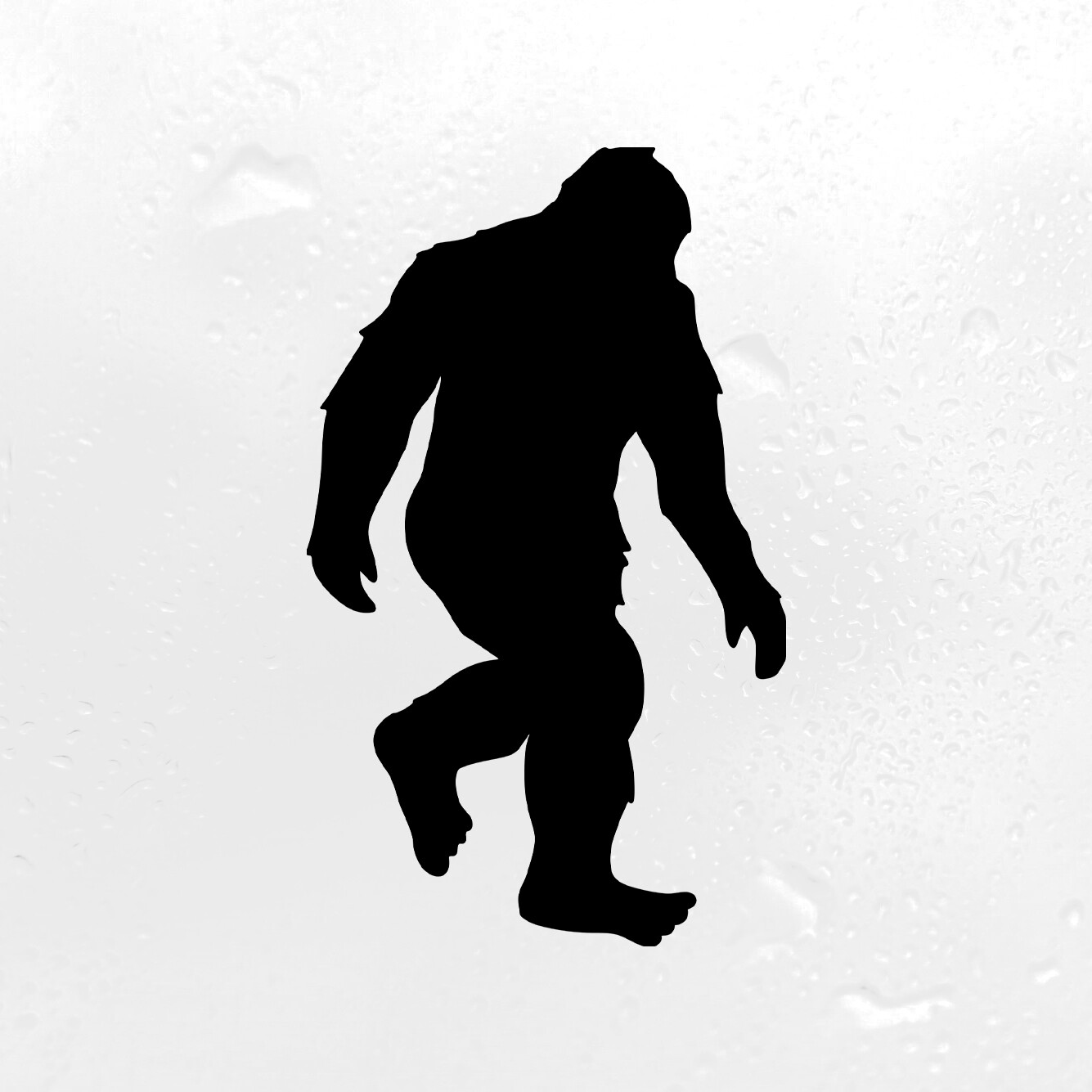 Bigfoot V4 | Custom Color Sasquatch Vinyl Decal For Cars, Windows, Walls, Device