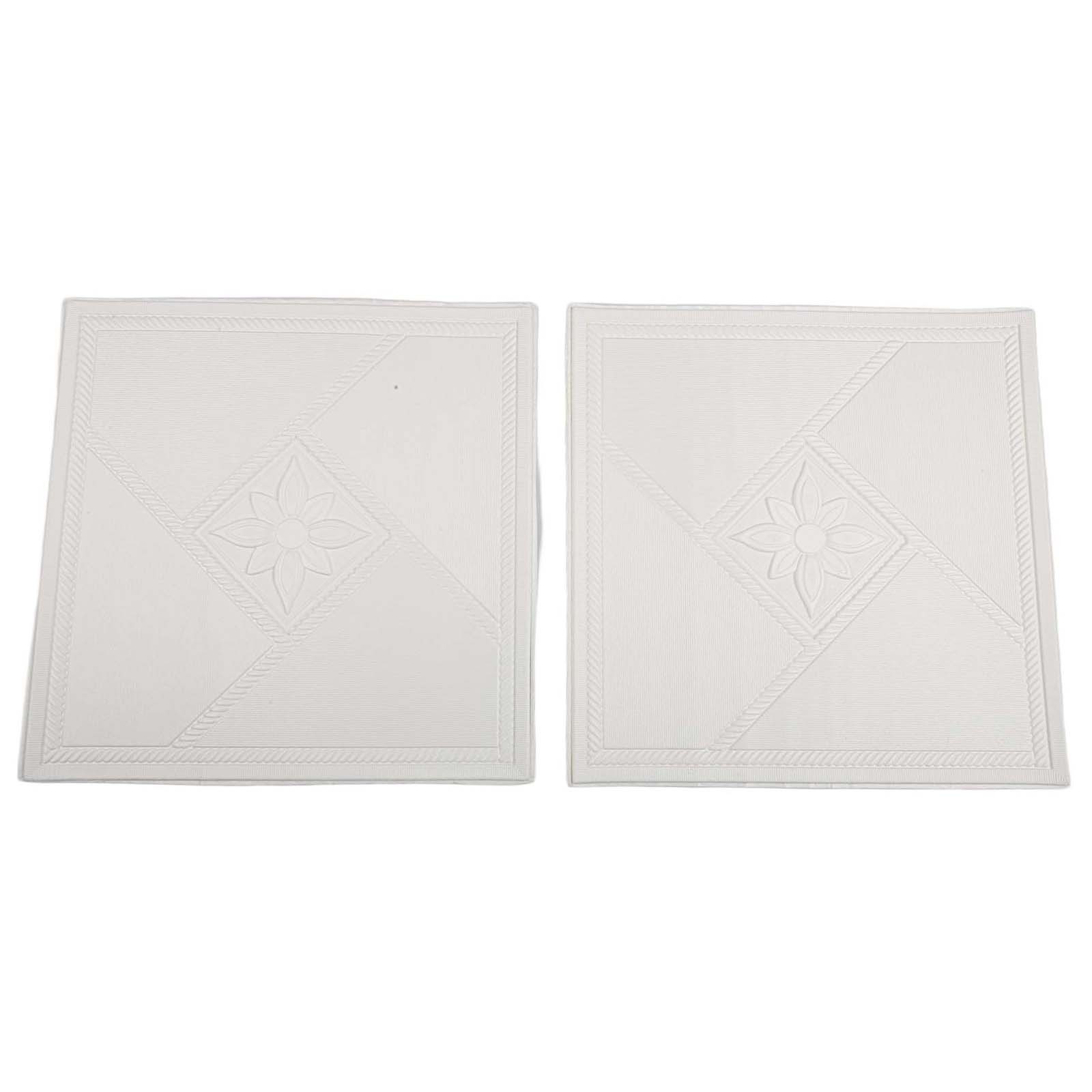 Waterproof Decorative Ceiling Wallpaper Stickers Set of 10 in XPE Foam