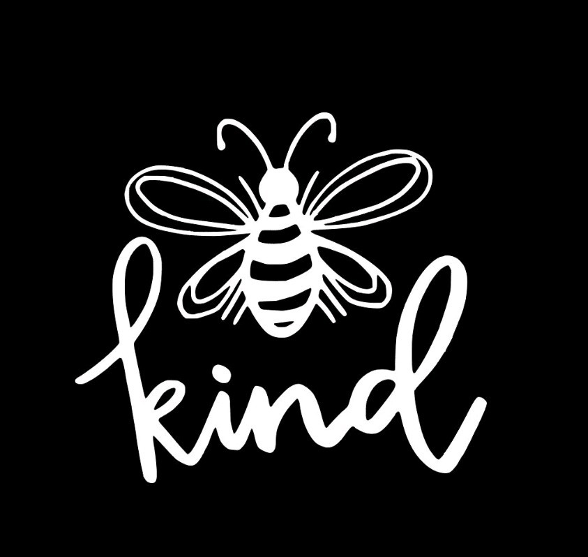 Bee Kind Vinyl Sticker – Car Sticker, Vinyl Decal,Laptop Sticker 10×9 Inches!