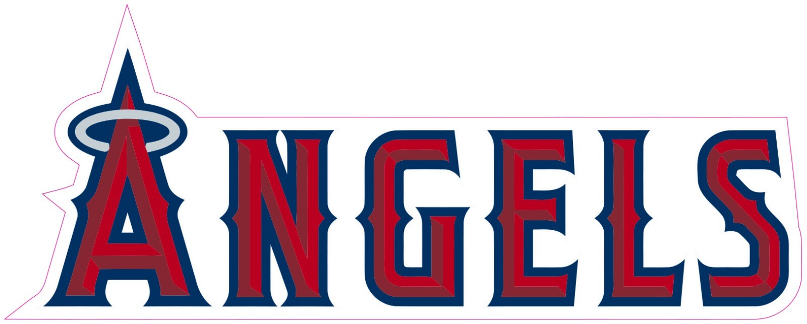 Anaheim Angels Vinyl Decal Sticker Car Truck Bumper Tumbler Mug