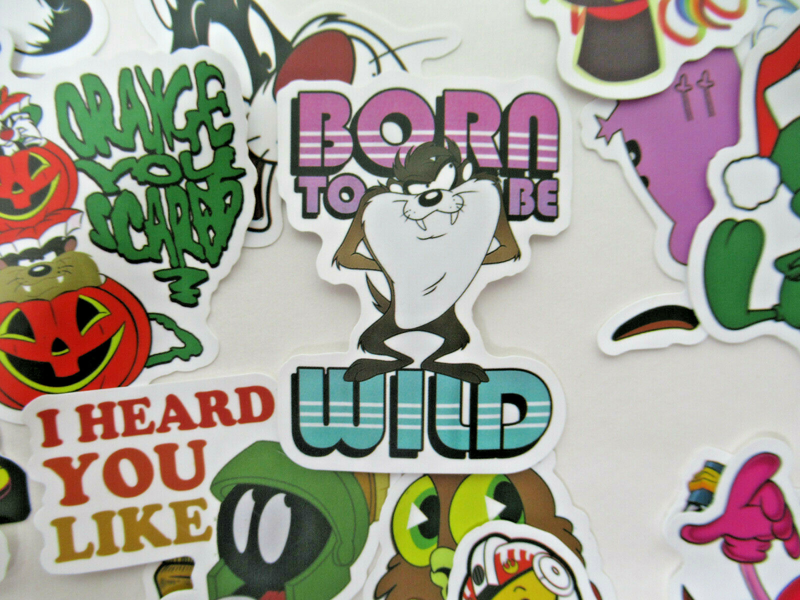 50pc Random Looney Tunes Phone Laptop Water Bottle Decal Sticker Pack