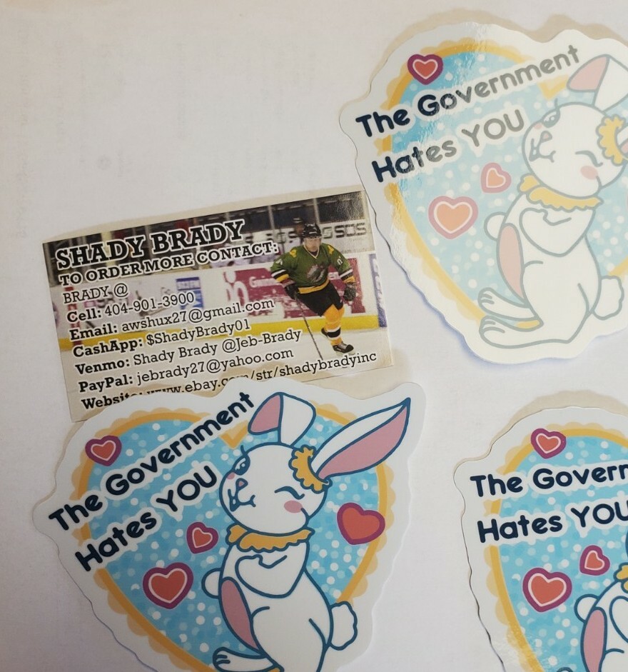 Joe Biden Easter Bunny Secret Service STICKERS 3 PACK *WORLDWIDE 🌐 SHIPPING*