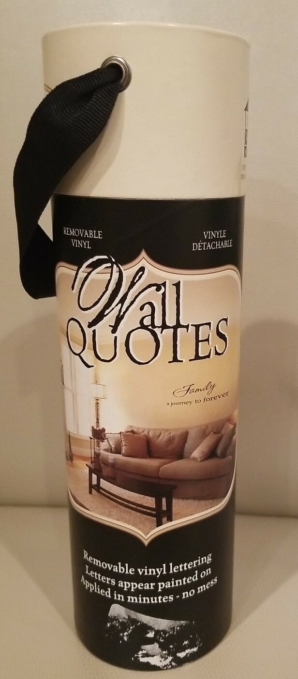 DCWV Home Vinyl Wall Quotes ~ Removable Lettering Decal ~ Family Forever