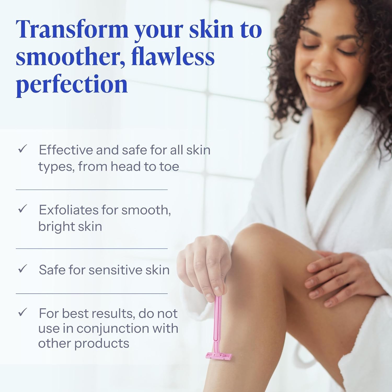 Solution for Unsightly Razor Bumps, Ingrown Hair and Razor Burns, Post Shaving a