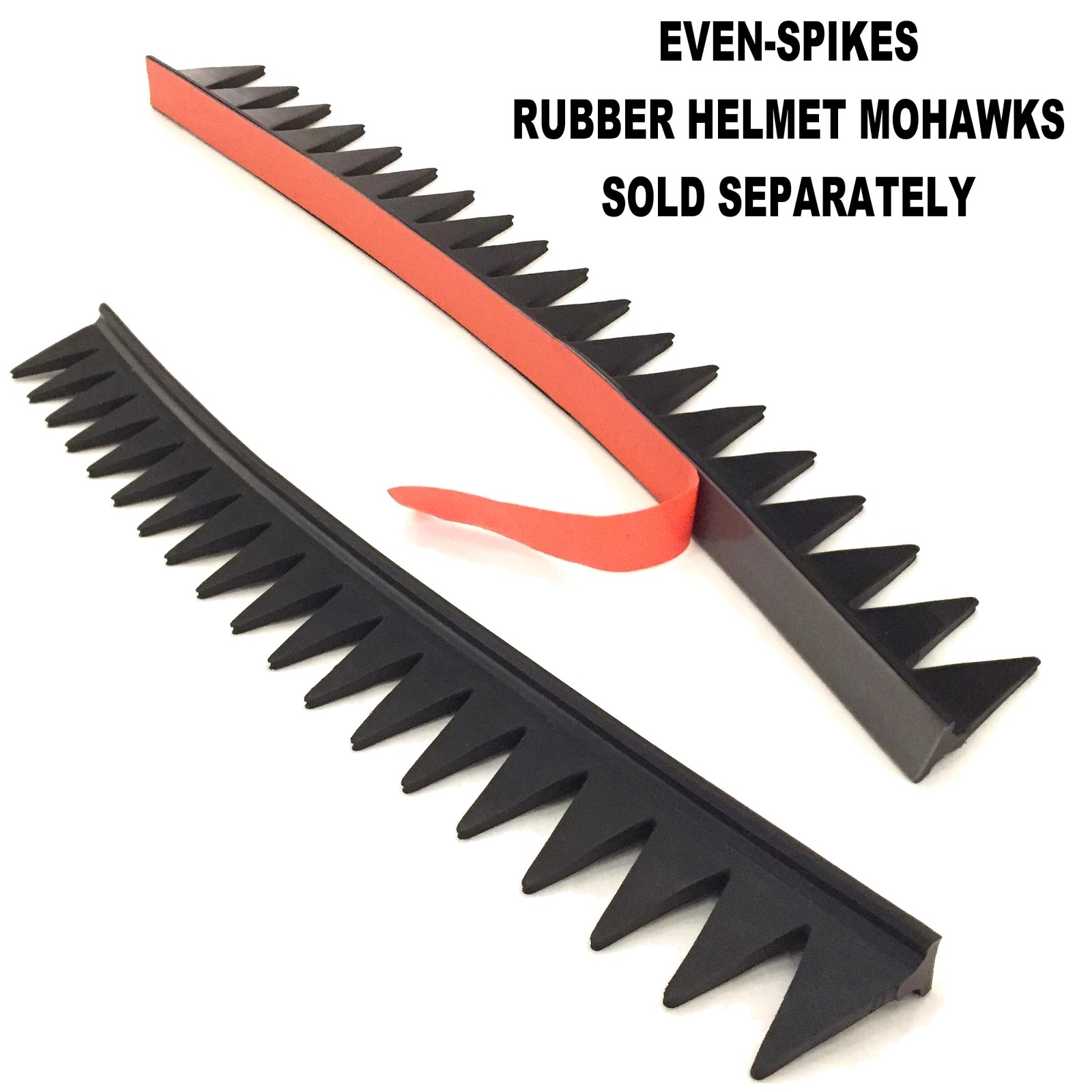 Reflective DECALS For Even-Spikes Rubber Helmet Mohawks Dirtbike Motorcycle Bike