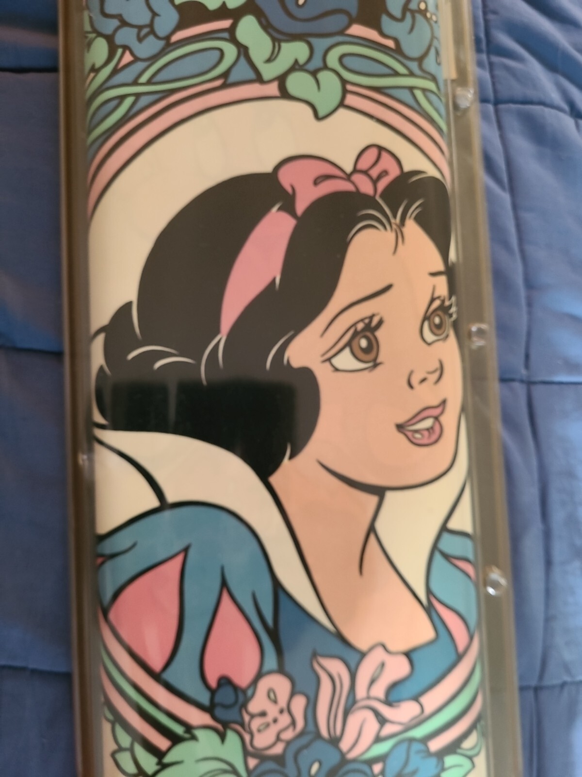 New Vintage USA Made 1990s Priss Prints Disney Snow White Cameo Set Wall Decals