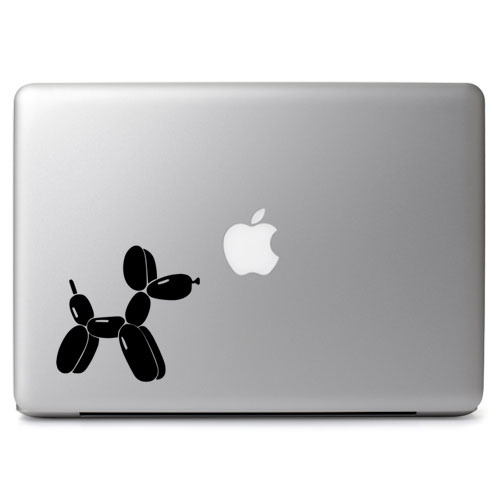 Balloon Animal Dog Decal Sticker for Car Window Bumper Wall Door Decor Laptop