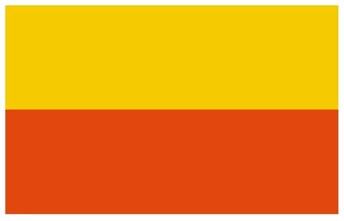 Warsaw Poland International Flag Sticker Decal F549