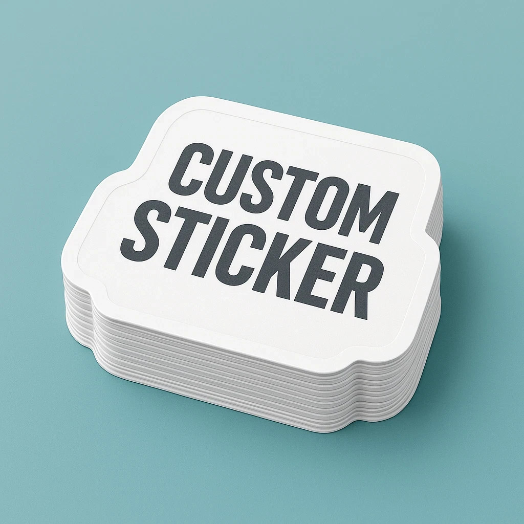 Custom Vinyl Stickers – Print and Cut Any Design and Shape – Scratch Resistant,