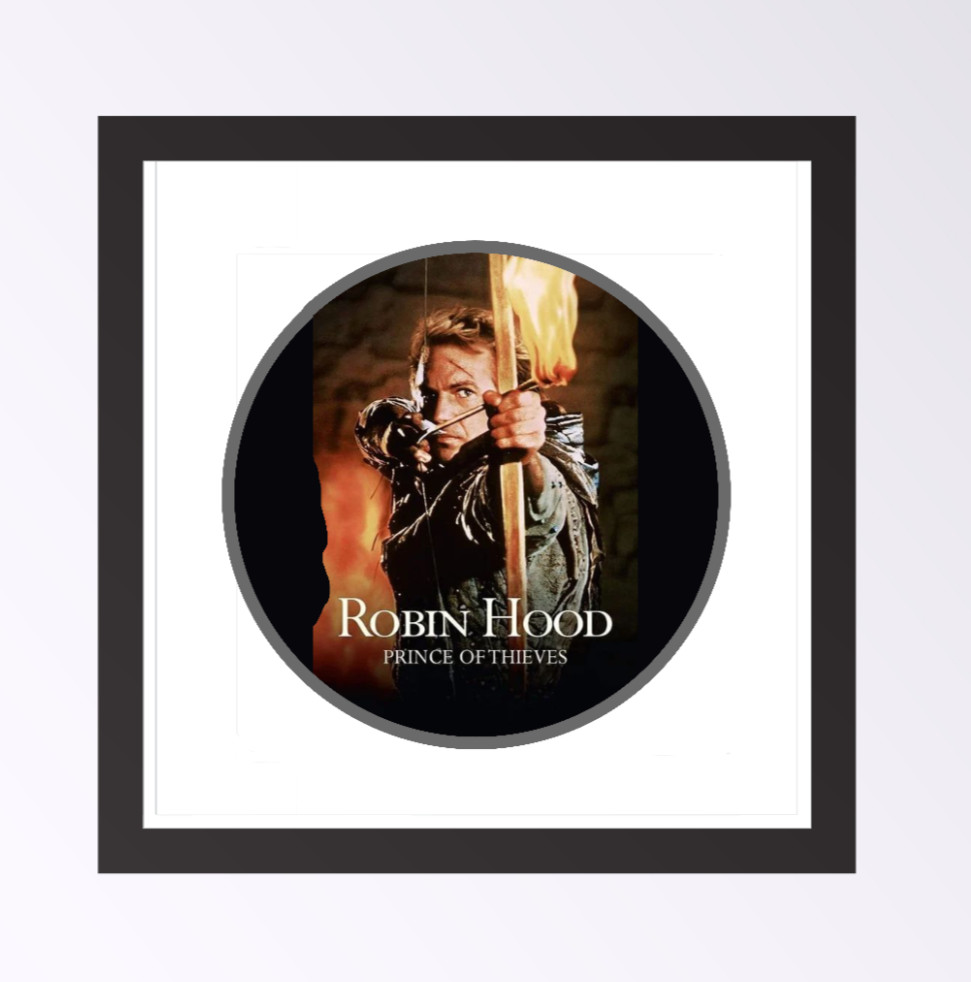 Movie – Robin Hood "Prince" – 4" Handmade Vinyl Decal Vehicle Laptop Cooler 261