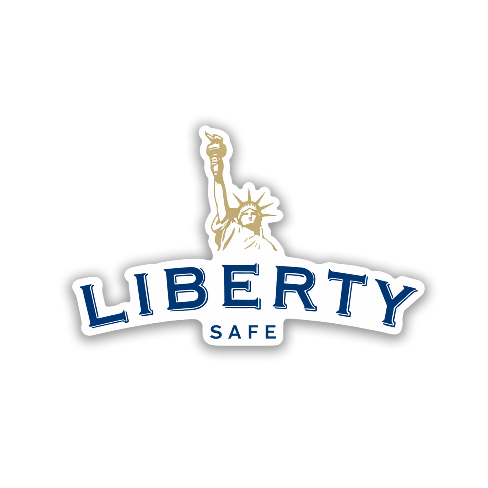 Liberty Safe Sticker 4 Inch Vinyl Decal Waterproof Shooting Sports Gun Safe
