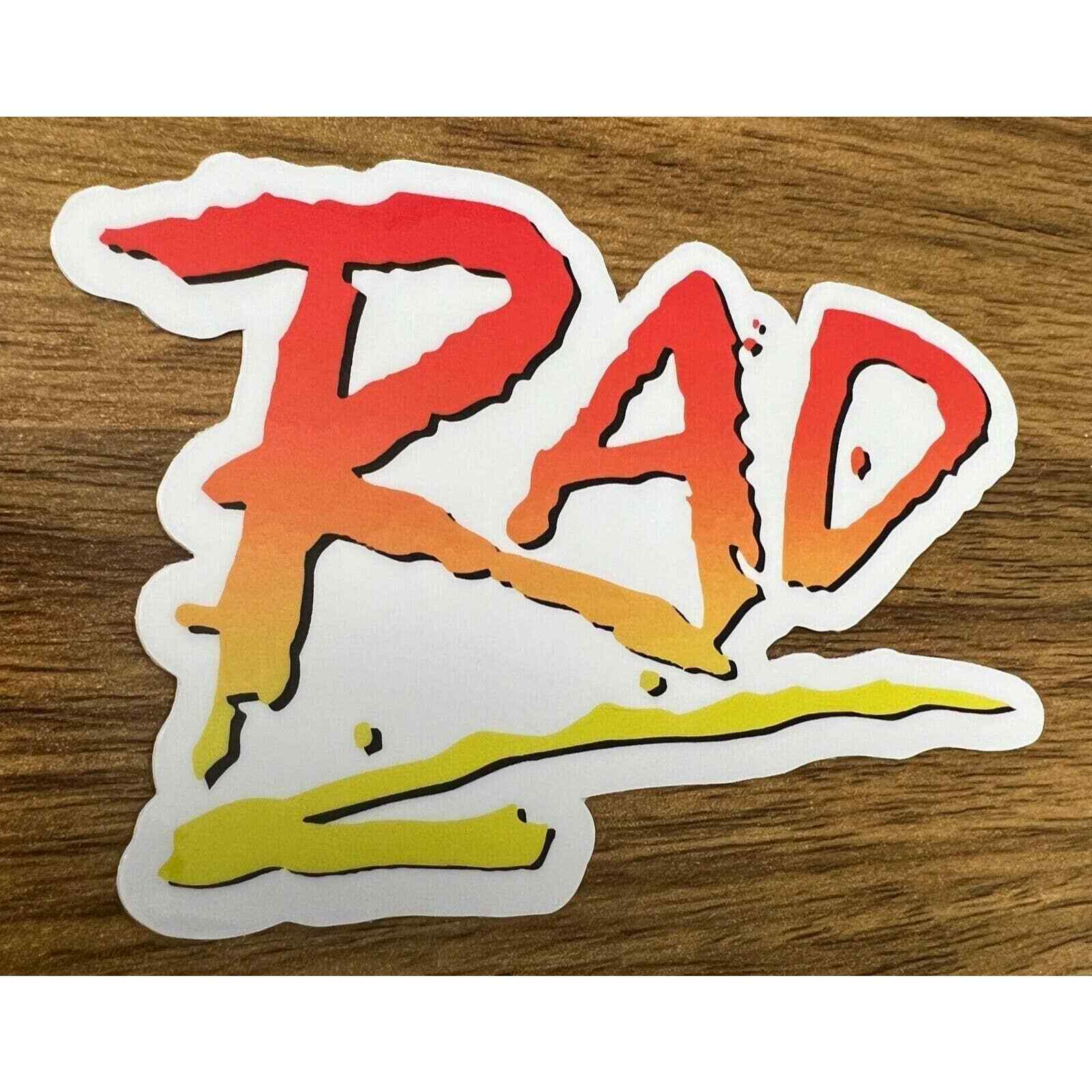 RAD | RAD Movie | BMX | Hell Track | Cru Jones | Vinyl Sticker Decal