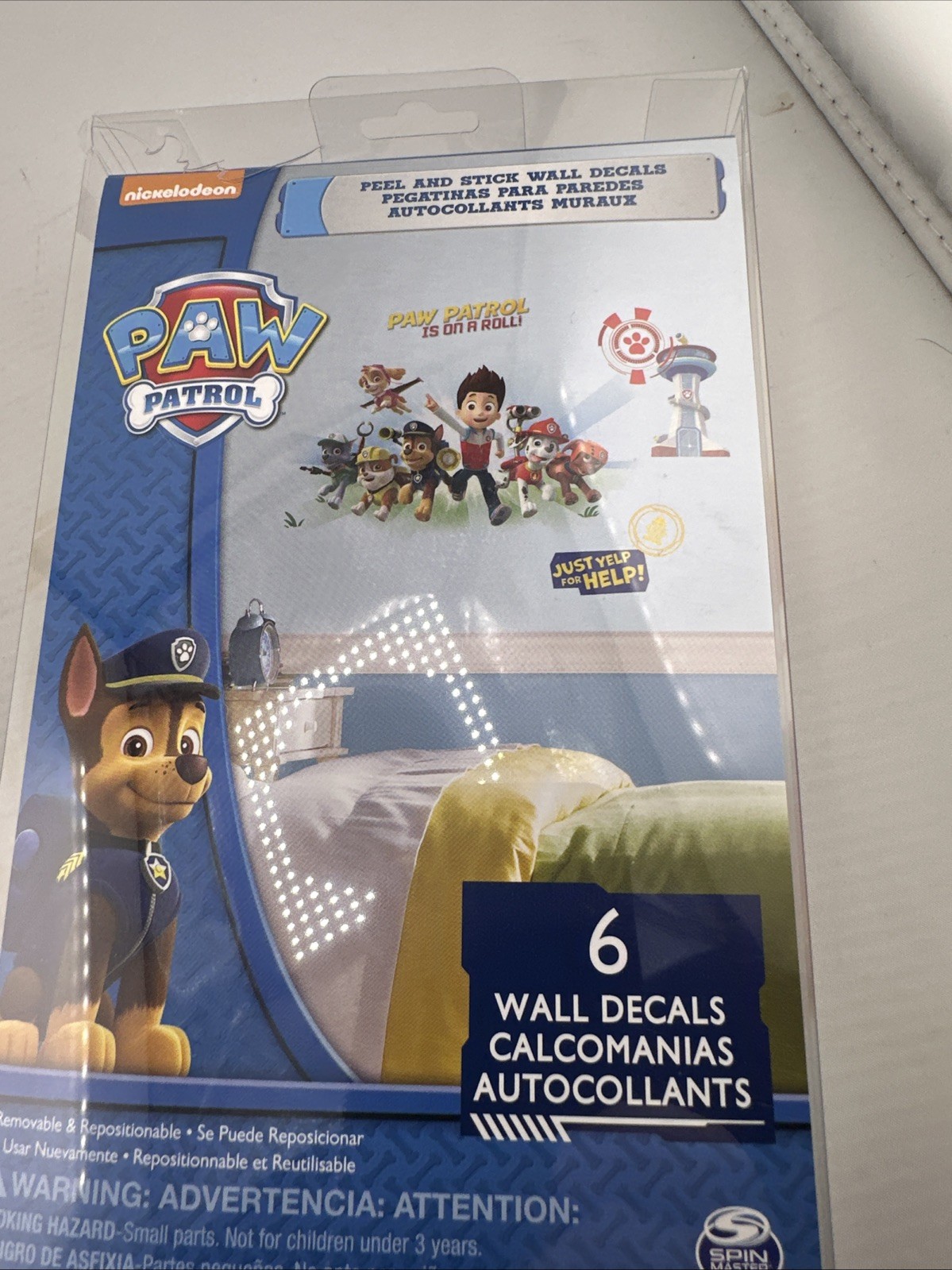 2 Packs New & Sealed Paw Patrol Wall Decals 37 2015 & 6 2014 Peel And Stick